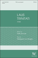 Laus Trinitati TTBB choral sheet music cover